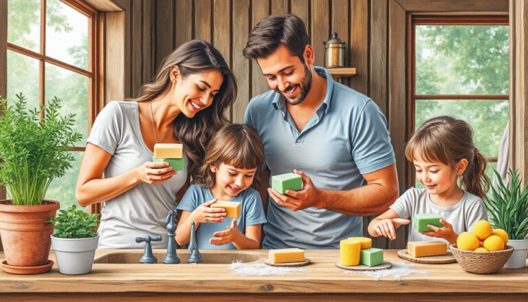 Alternative écologique au gel douche pour toute la famille