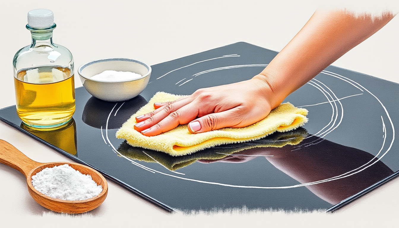 découvrez notre produit naturel efficace pour nettoyer votre plaque à induction sans laisser de traces. une solution écologique et douce pour une cuisson toujours impeccable.