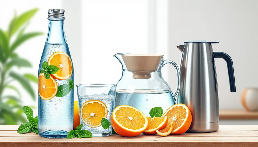 découvrez comment remplacer les bouteilles d’eau en plastique lorsque vous n’aimez pas le goût de l’eau du robinet, avec des astuces simples et des alternatives écologiques.